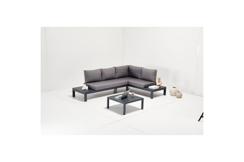 Bulskoll Soffgrupp Utomhus 3-sits - Multifärgad - Utemöbler - Utegrupp - Loungegrupp