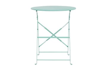 Alatri Balkongset 60 cm + 2 Utestolar - Mintgrön - Utemöbler - Utegrupp - Caféset