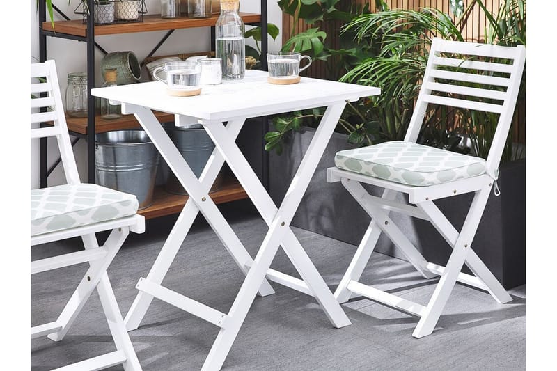 ARCELLARES Caféset Vit - Utemöbler - Utegrupp - Caféset