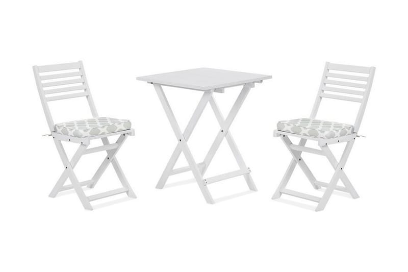ARCELLARES Caféset Vit - Utemöbler - Utegrupp - Caféset