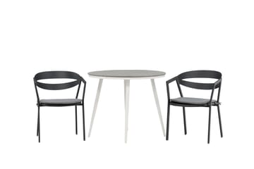 Break Cafégrupp Rund 90 cm + 2 Slit Matstol