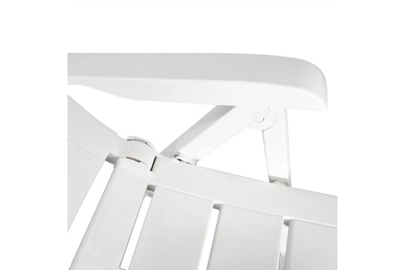 Caféset 3 delar plast vit - Vit - Utemöbler - Utegrupp - Caféset