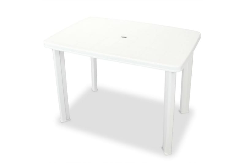 Caféset 3 delar plast vit - Vit - Utemöbler - Utegrupp - Caféset