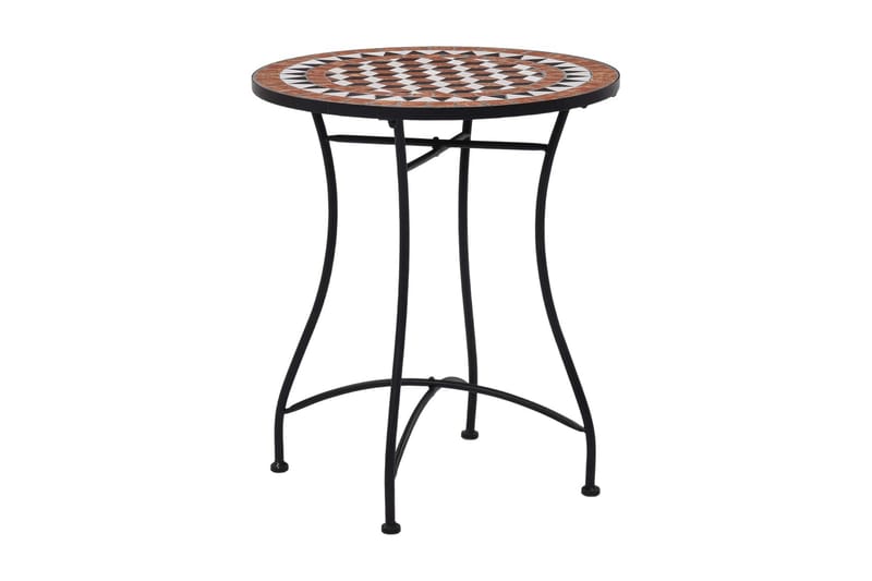 Caféset Mosaikbord keramik terrakotta - Brun - Utemöbler - Utegrupp - Caféset