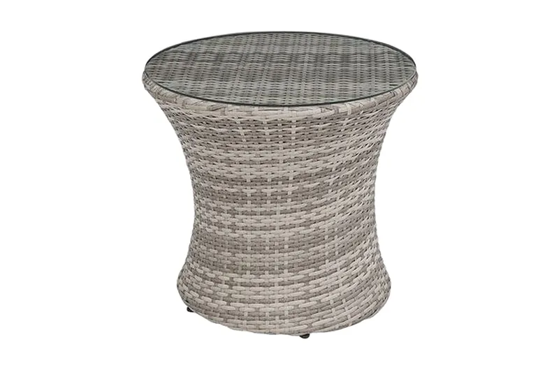 Capri Balkongmöbelset 54 cm - Grå - Utemöbler - Utegrupp - Caféset