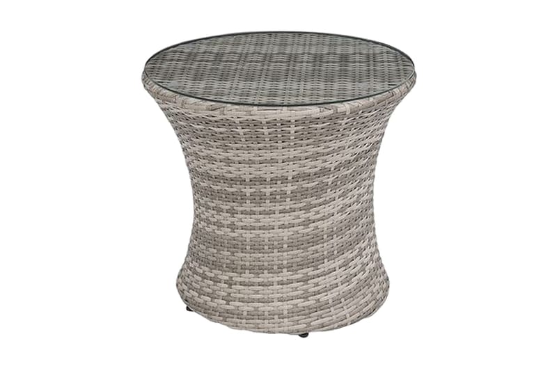 Capri Balkongmöbelset 54 cm - Grå - Utemöbler - Utegrupp - Caféset