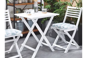 Cordido Caféset - Vit - Utemöbler - Utegrupp - Caféset