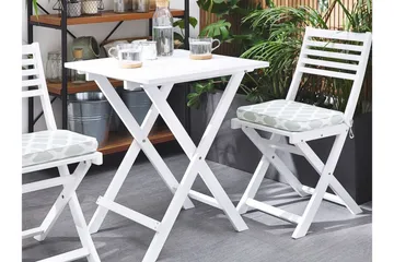 Cordido Caféset - Vit - Utemöbler - Utegrupp - Caféset