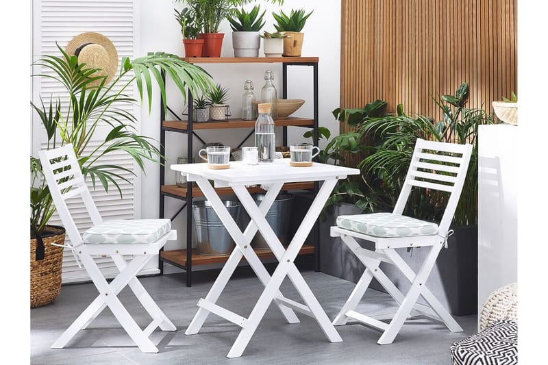 Cordido Caféset - Vit - Utemöbler - Utegrupp - Caféset