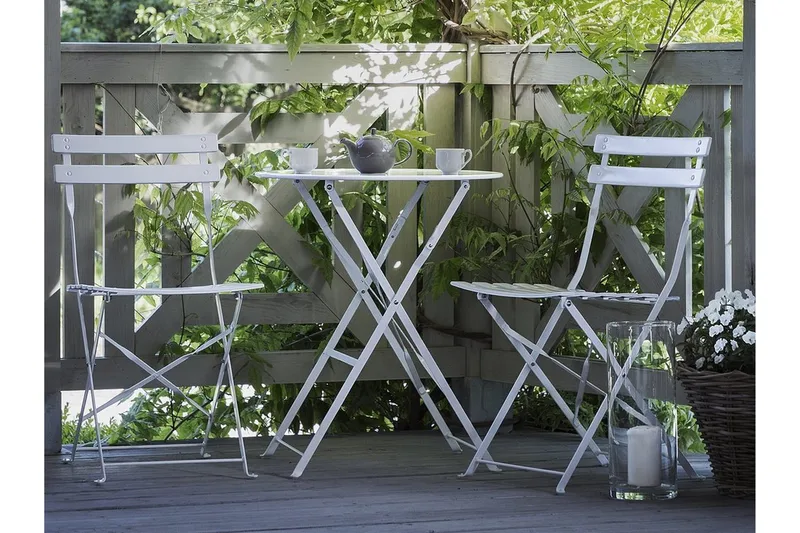Fiori Balkongset 45,5 cm, Vit