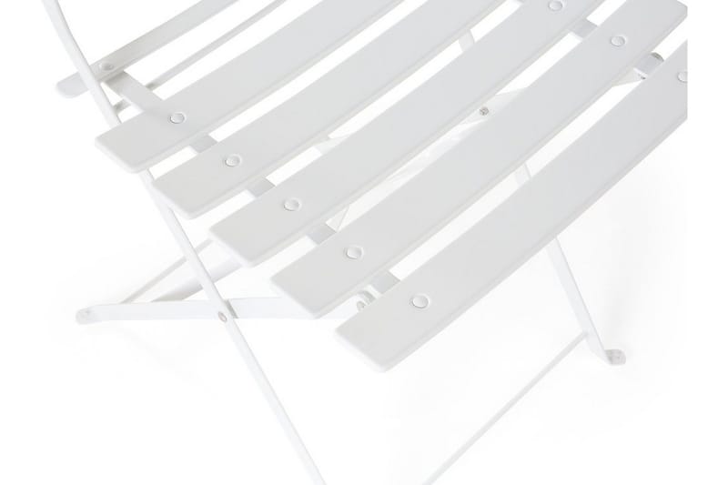 Fiori Balkongset 45,5 cm - Vit - Utemöbler - Utegrupp - Caféset