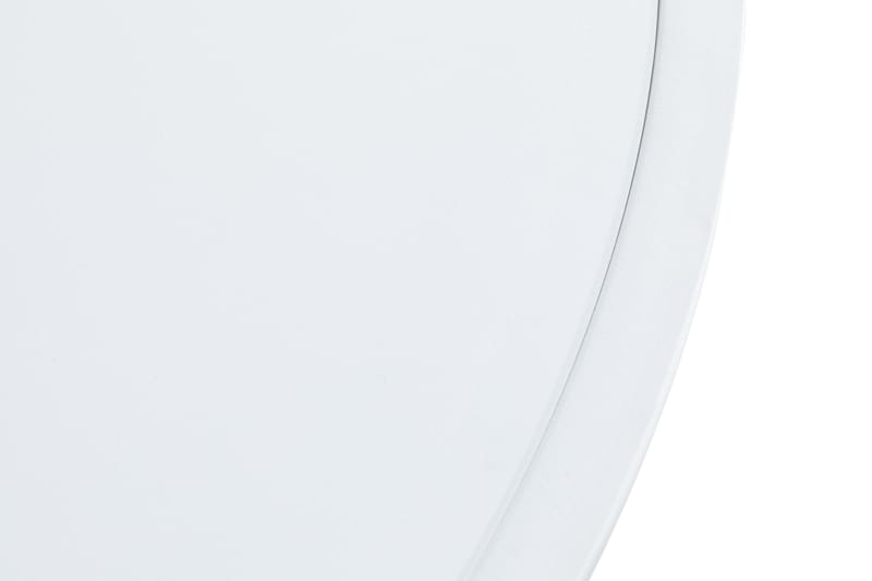 Flippy Cafégrupp 90 Rund + 4 Las Vegas Karmstol - Vit/Teak - Utemöbler - Balkong - Balkongmöbler - Balkonggrupper