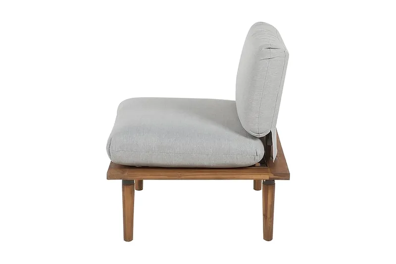 Frascati Balkongmöbelset 80 cm - Grå - Utemöbler - Utegrupp - Caféset