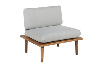 Frascati Balkongmöbelset 80 cm - Grå - Utemöbler - Utegrupp - Caféset