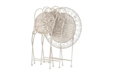 Hubscher Balkongset - Beige - Utemöbler - Utegrupp - Caféset