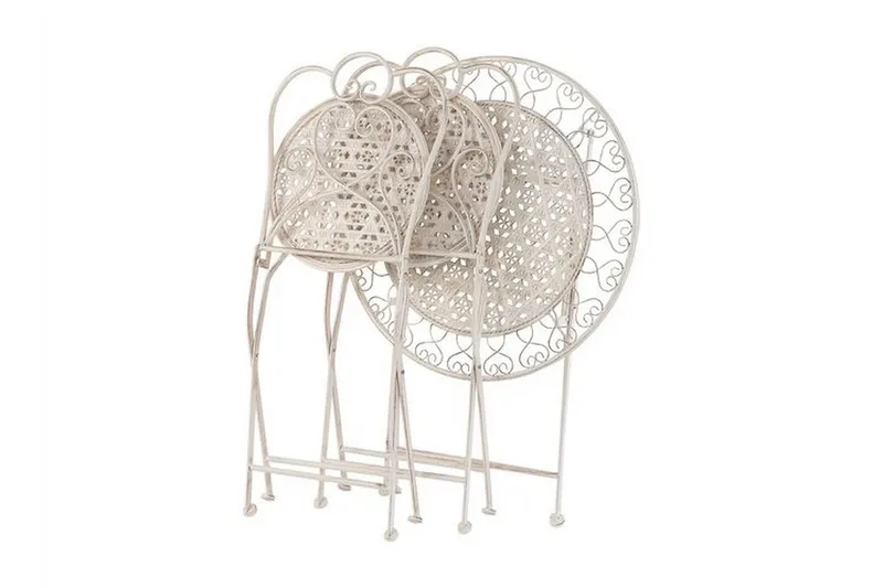 Hubscher Balkongset - Beige - Utemöbler - Utegrupp - Caféset