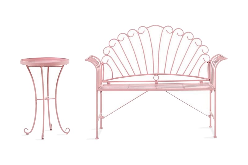 LITCHFIELD Caféset Rosa - Utemöbler - Utegrupp - Caféset