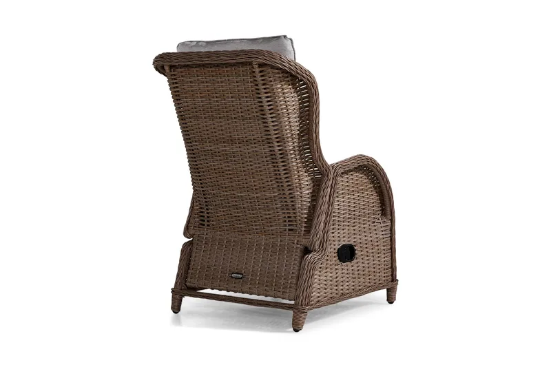 Marcus Caféset med 2 Reclinerfåtöljer Utomhus m Dyna - Natur - Utemöbler - Utegrupp - Caféset