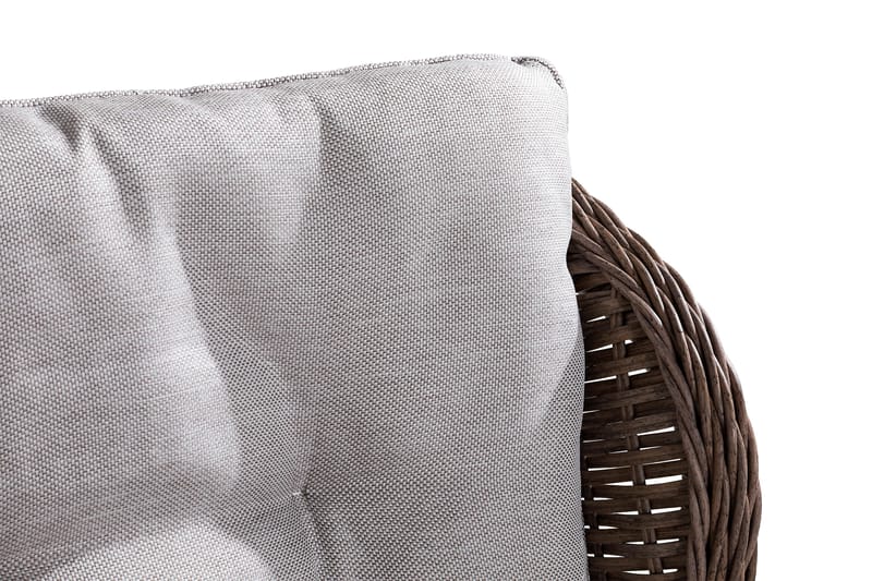 Marcus Caféset med 2 Reclinerfåtöljer Utomhus m Dyna - Natur - Utemöbler - Utegrupp - Caféset