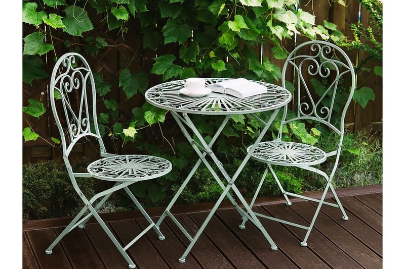 Piossasco Caféset - Grön - Utemöbler - Utegrupp - Caféset