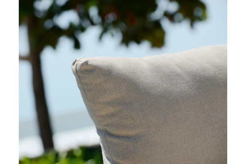 Portals Loungegrupp 2-sits - Teak/Vit - Utemöbler - Balkong - Balkongmöbler - Balkonggrupper