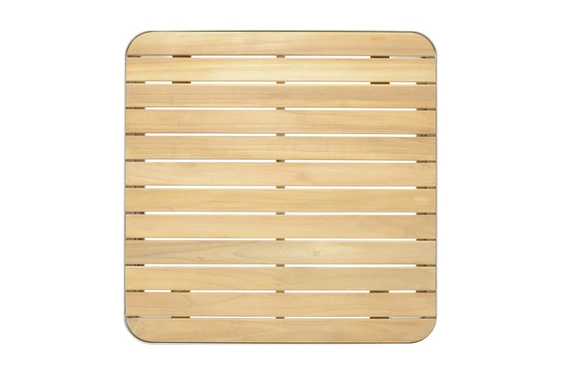 Portals Loungegrupp 4-sits - Vit/Teak - Utemöbler - Balkong - Balkongmöbler - Balkonggrupper