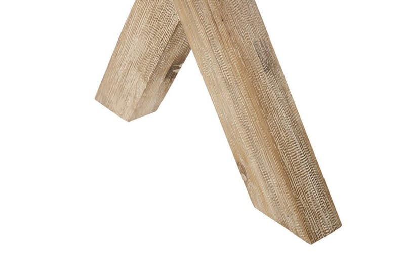 Trädgårdsset av Utebord och 4 pallar¸ 90 cmOLBIA - Grå - Utemöbler - Utegrupp - Caféset