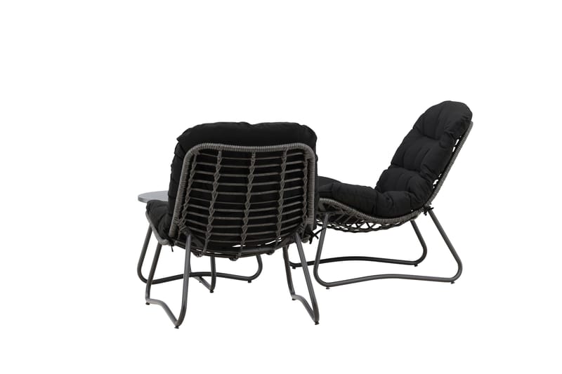 Cala Soffgrupp Utomhus 2-sits - Svart - Utemöbler - Utegrupp - Loungegrupp