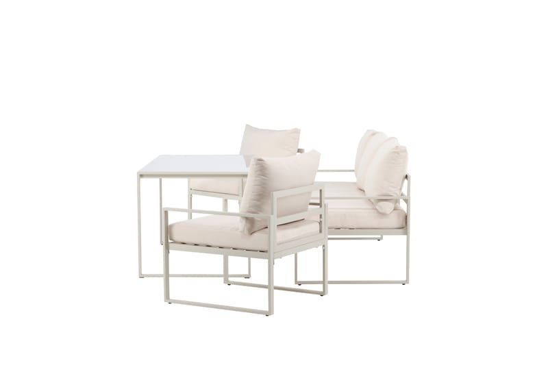 Catania Soffgrupp Utomhus 5-sits - Beige - Utemöbler - Utegrupp - Loungegrupp