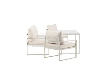 Catania Soffgrupp Utomhus 5-sits - Beige - Utemöbler - Utegrupp - Loungegrupp
