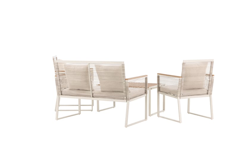 Dallas Soffgrupp Utomhus 4-sits - Beige - Utemöbler - Utegrupp - Loungegrupp