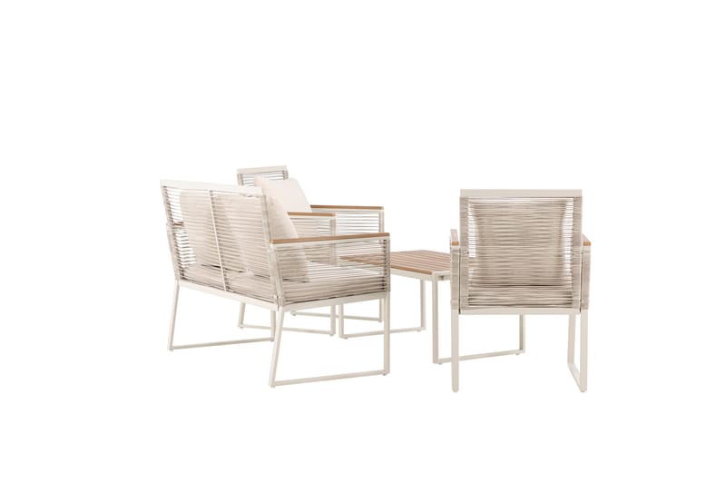 Dallas Soffgrupp Utomhus 4-sits - Beige - Utemöbler - Utegrupp - Loungegrupp