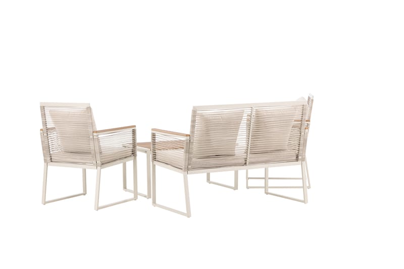 Dallas Soffgrupp Utomhus 4-sits - Beige - Utemöbler - Utegrupp - Loungegrupp
