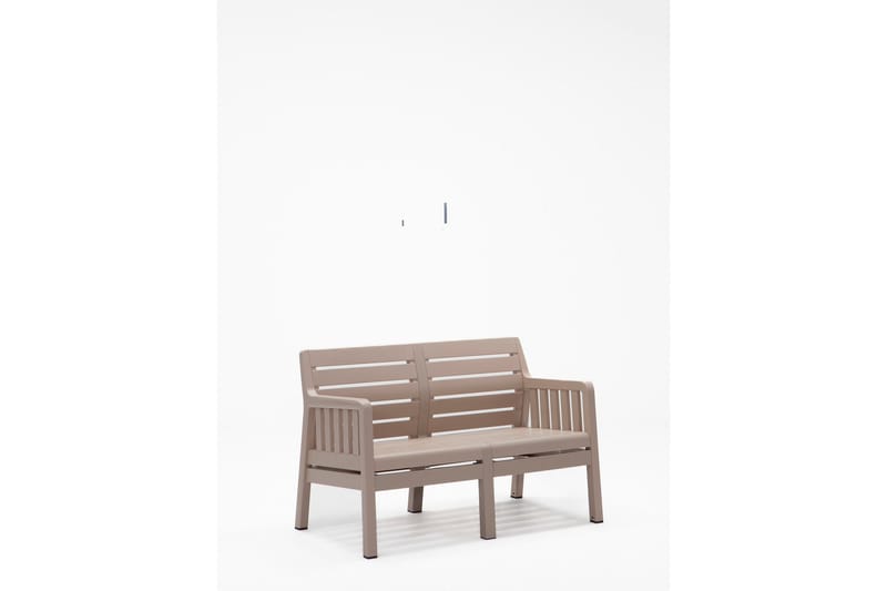 Desi Soffgrupp Utomhus  4-sits Brun - Utemöbler - Utegrupp - Loungegrupp