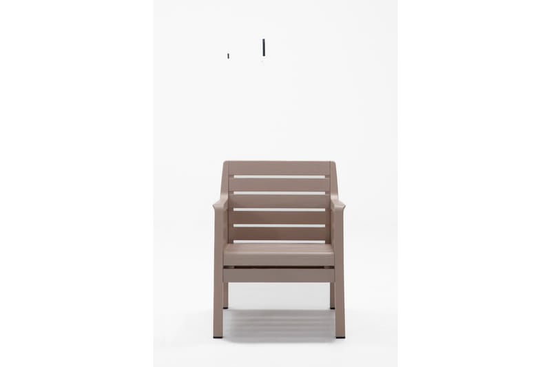 Desi Soffgrupp Utomhus  4-sits Brun - Utemöbler - Utegrupp - Loungegrupp
