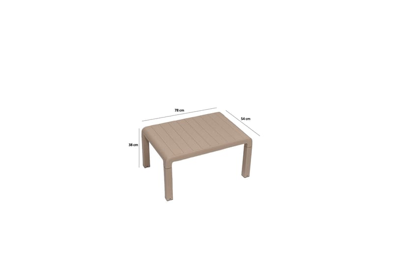 Desi Soffgrupp Utomhus  4-sits Brun - Utemöbler - Utegrupp - Loungegrupp