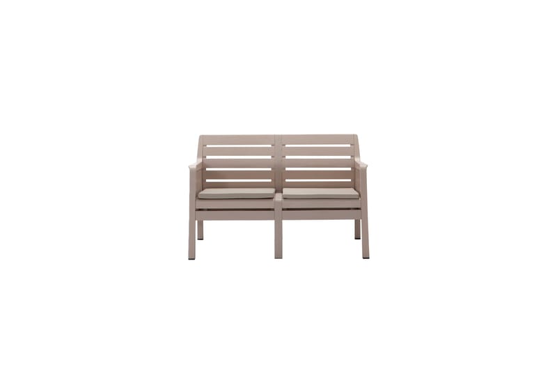 Elvor Soffgrupp Utomhus  4-sits Brun - Utemöbler - Utegrupp - Loungegrupp