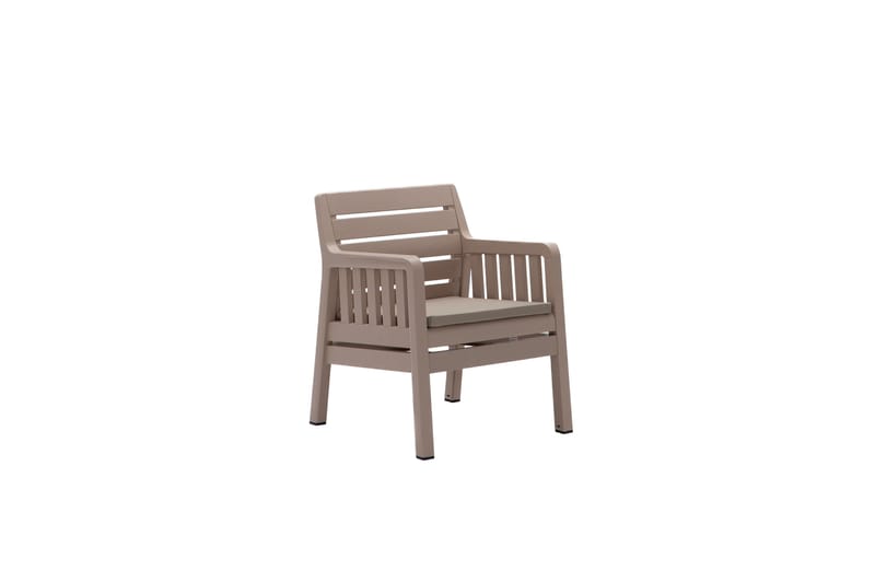 Elvor Soffgrupp Utomhus  4-sits Brun - Utemöbler - Utegrupp - Loungegrupp