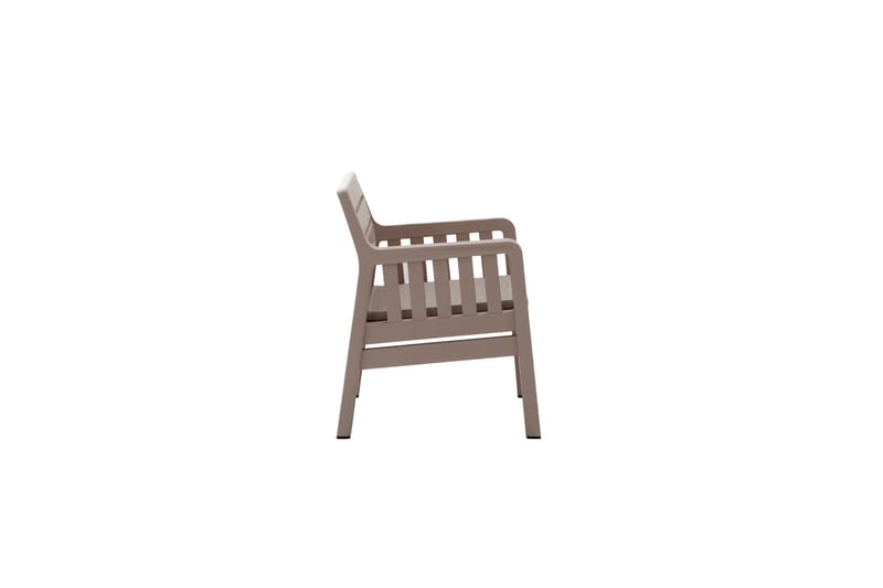 Elvor Soffgrupp Utomhus  4-sits Brun - Utemöbler - Utegrupp - Loungegrupp