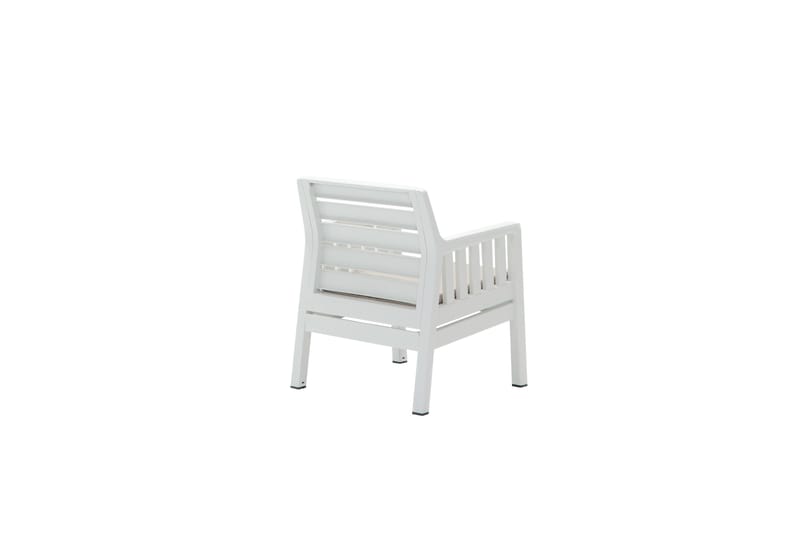 Elvor Soffgrupp Utomhus  4-sits Vit - Utemöbler - Utegrupp - Loungegrupp