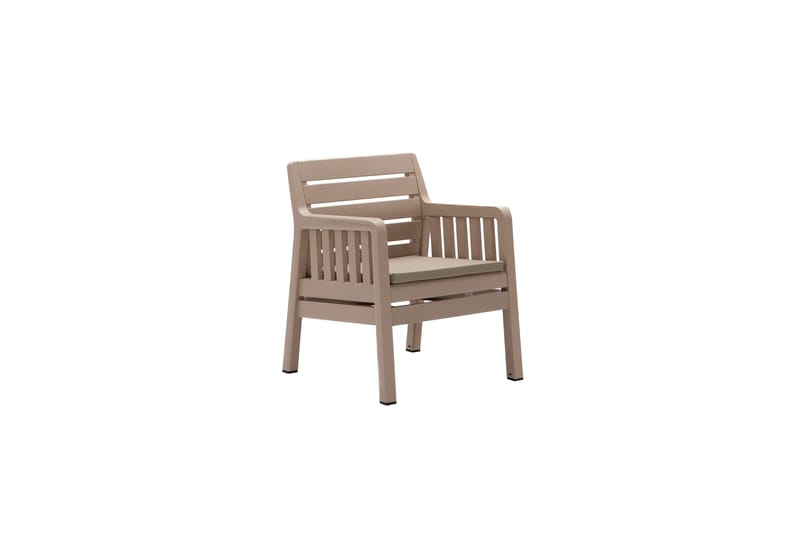 Elvor Soffgrupp Utomhus  5-sits Brun - Utemöbler - Utegrupp - Loungegrupp