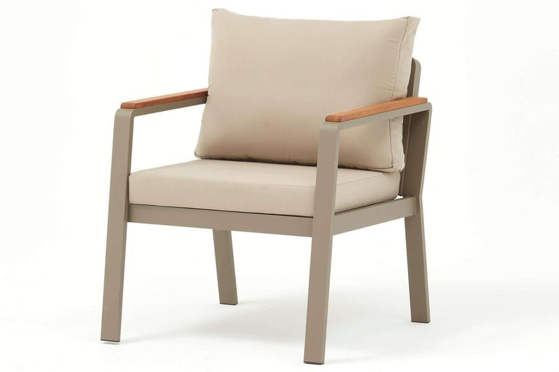 Estra Loungegrupp utomhus - Beige - Utemöbler - Utegrupp - Loungegrupp