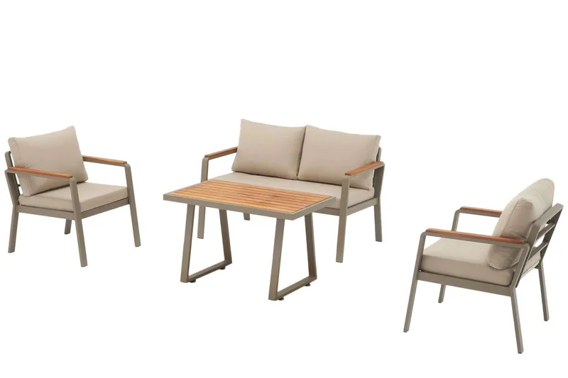 Estra Loungegrupp utomhus, Beige