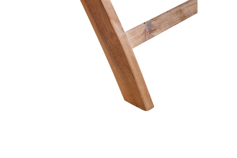 Fällbara utemöbler Prossedi - Beige, ljust trä - Utemöbler - Utegrupp - Matgrupper utomhus