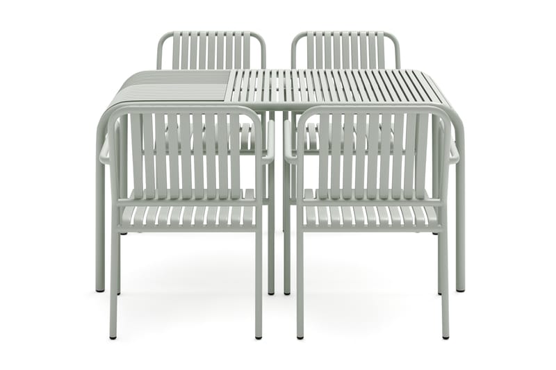 Gardeno Matgrupp Utomhus 150 cm med 4 Gardeno Stolar Grön - Comfort Garden - Utemöbler - Utegrupp - Matgrupper utomhus