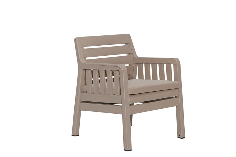 Hazim Soffgrupp Utomhus  2-sits Brun - Utemöbler - Utegrupp - Loungegrupp