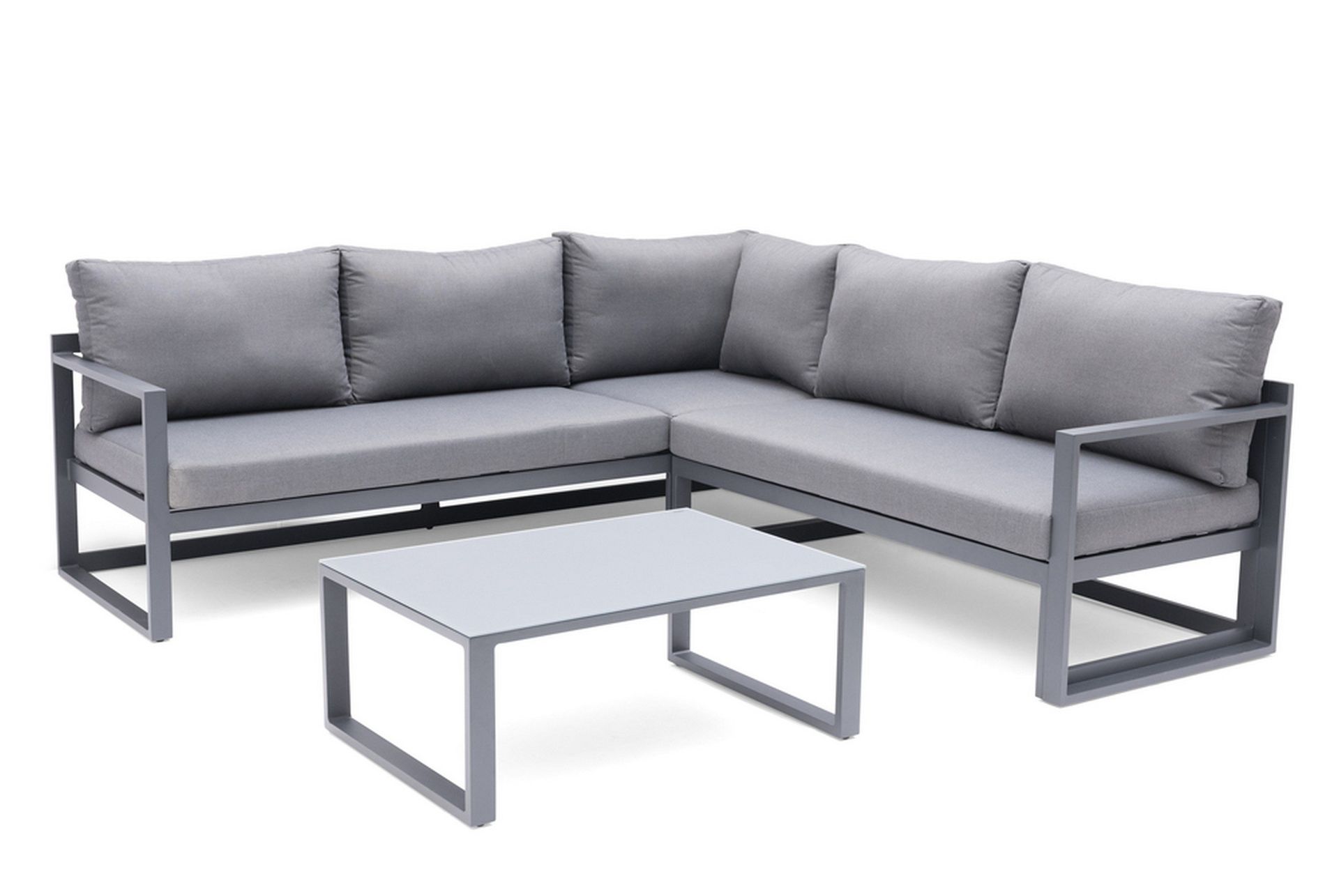 loungegrupp utomhus hillerstorp lundamo grå - grå