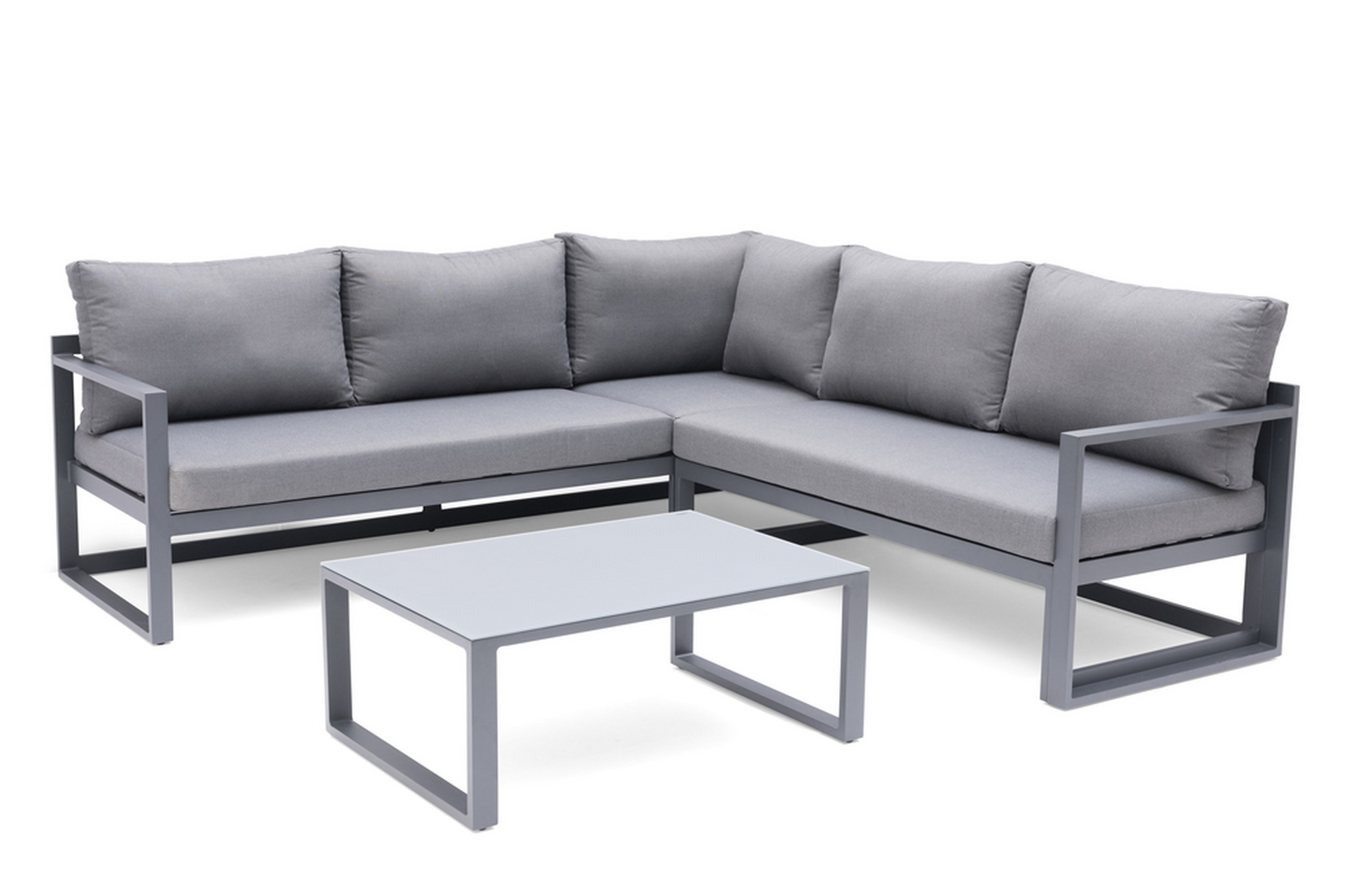 loungegrupp utomhus hillerstorp lundamo grå -