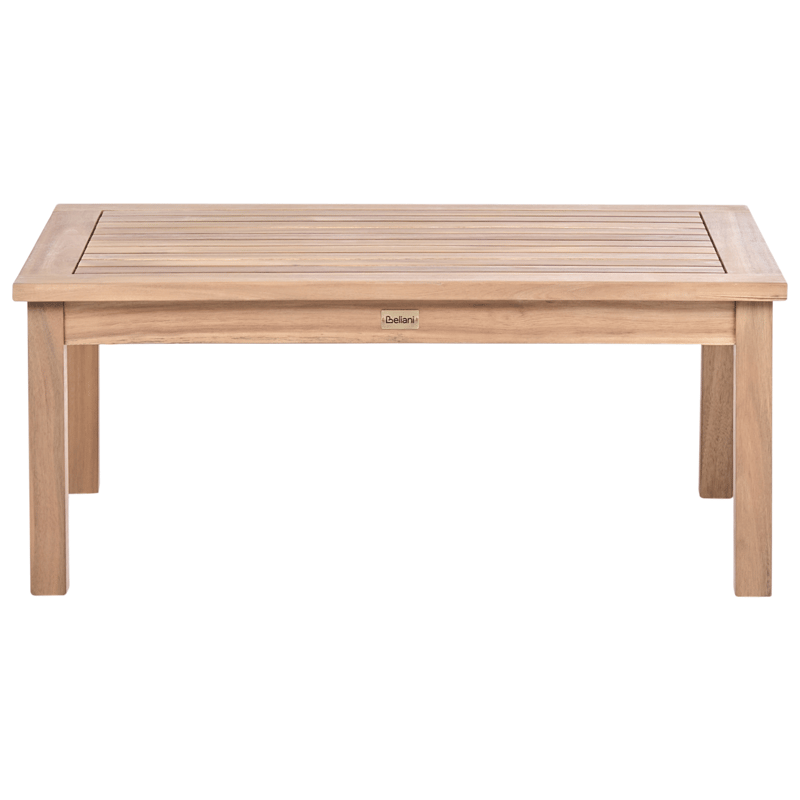 Hörnsoffa utomhus med Bord 3-Sits Arabba Vänstervänd Akaciaträ - Brun/Grå - Utemöbler - Utegrupp - Loungegrupp