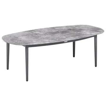 Hörnsoffa utomhus med Bord 3-Sits Leffe Högervänd - Grå - Utemöbler - Utegrupp - Loungegrupp